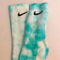 Nike Other | Nike Tie Dye Socks | Color: Green/Gray | Size: Os