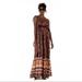 Free People Dresses | Free People Tangier Babydoll Midi Dress | Color: Tan | Size: M