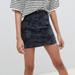 Free People Skirts | Free People Camo Skirt | Color: Black/Gray | Size: S