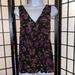 American Eagle Outfitters Tops | American Eagle Outfitters Sleeveless Top Sz Xs | Color: Black/Purple | Size: Xs