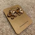 J. Crew Jewelry | J. Crew Rose Gold Earrings | Color: Gold | Size: Os