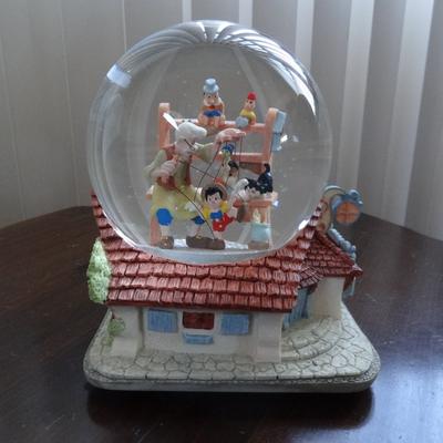Disney Other | Disney ~ Pinocchio Musical Snowglobe ~ New | Color: Gray | Size: Os