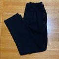 American Eagle Outfitters Pants & Jumpsuits | American Eagle Black Pleated Pants Size 4 | Color: Black | Size: 4