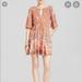 Free People Dresses | Free People Love Birds Dress In Clementine | Color: Gray/Orange | Size: M