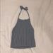 Brandy Melville Tops | Brandy Melville Halter Top! | Color: Blue | Size: S