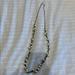 J. Crew Jewelry | Long Beaded Necklace | Color: Black/Cream | Size: Os