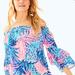 Lilly Pulitzer Dresses | Lilly Pulitzer Tobyn Tunic Dress Xs. Euc | Color: Blue/Pink | Size: Xs