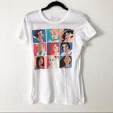 Disney Tops | Disney Princess T-Shirt | Color: White | Size: Lj