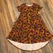 Lularoe Dresses | Lula Roe Short Sleeve Dress | Color: Orange | Size: Xxs