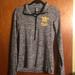 Pink Victoria's Secret Tops | Euc Pink Victoria’s Secret 3/4 Zip Athletic Shirt | Color: Gold/Gray | Size: S