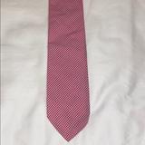 J. Crew Accessories | 3/$15 J. Crew 100% Cotton Pink Checkered Tie | Color: Pink/White | Size: Os