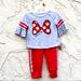 Disney Matching Sets | Disney Minnie Mouse Set Size 2t | Color: Gray/Red | Size: 2tg