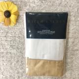 Ralph Lauren Bedding | New W/Tags Ralph Lauren Langdon Sateen Pillow Sham | Color: Gold/White | Size: Standard 20” X 28”