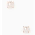 Kate Spade Jewelry | Kate Spade Rose Gold Pearl Gumdrop Stud Earrings | Color: Gold/White | Size: Os