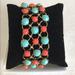 J. Crew Jewelry | Fun J. Crew Bead Bracelet | Color: Blue/Orange | Size: 8 Inches With 2 Inch Ext