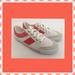 Coach Shoes | Coach Cady Women’s Canvas Suede Leather Sneaker Shoes Size 5.5 | Color: Pink/Red | Size: 5.5