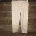 J. Crew Pants & Jumpsuits | J Crew Off White Ankle Length Pants 4 Pockets Sz 6 | Color: Cream/White | Size: 6