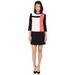 Kate Spade Dresses | Kate Spade Colorblock Shift Dress Black Pink 6 | Color: Black/Pink | Size: 6