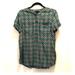 J. Crew Tops | J. Crew Silk Short Sleeve Blouse. Elegant. Soft. | Color: Blue/Green | Size: 8