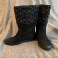 Coach Shoes | Coach Winter Boot | Color: Black/Gray | Size: 6