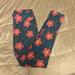 Lularoe Pants & Jumpsuits | Lularoe Leggings | Color: Brown/Pink | Size: One Size