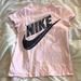 Nike Shirts & Tops | Girls Size Large Nike Tshirt | Color: Pink | Size: Lg