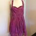 Free People Dresses | Free People Embroidered Sequin Party Dress | Color: Purple | Size: 12