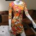 Lilly Pulitzer Dresses | Lilly Pulitzer Ladies 3/4 Dress | Color: Brown/Orange/Pink/White | Size: 0