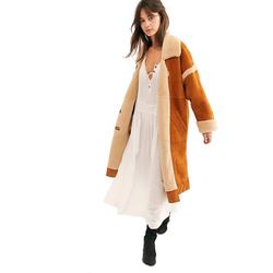 Free People Jackets & Coats | Free People Aspen Shearling Leather Coat Chestnut | Color: Brown | Size: Xs
