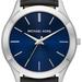 Michael Kors Accessories | Michael Kors Mens Slim Runway Watch | Color: Black/Blue | Size: Os