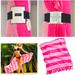 Pink Victoria's Secret Accents | Nwt Pink Victoria’s Secret Logo Blanket/ Throw | Color: Pink | Size: Os