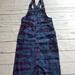 Levi's Dresses | 010 Tie Dyed Long Overall Dress Levi's Size Large | Color: Blue/Purple | Size: L