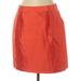 Kate Spade Skirts | Kate Spade New York Silk Blend Skirt 10 Euc | Color: Orange/Red | Size: 10