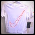 Nike Shirts & Tops | New Nike T-Shirt | Color: White | Size: 7b