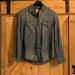 American Eagle Outfitters Tops | Boyfriend Fit Denim Shirt | Color: Blue | Size: S