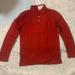 J. Crew Shirts & Tops | J Crew Boys Long Sleeve Cotton Polo Shirt Size 12 | Color: Red | Size: 12b