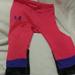 Under Armour Bottoms | 2/$20 Girls Under Armour Active Wear Capris 4 | Color: Pink/Purple | Size: 4g