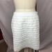 Michael Kors Skirts | Michael Kors White Tiered Ruffle Nwot Skirt | Color: White | Size: 8