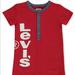 Levi's One Pieces | Levi's Baby Boys' Side Logo Romper 12m | Color: Red | Size: 9-12mb