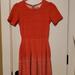 Lularoe Dresses | Lularoe Amelia | Color: Red/White | Size: S (6/8)