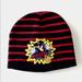 Disney Accessories | Disney Mickey Mouse Beanie | Color: Black/Red | Size: One Size Fits Most