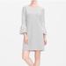 J. Crew Dresses | J. Crew Ruffle Sleeve Striped Shift Dress | Color: Black/White | Size: S