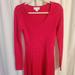 Jessica Simpson Dresses | Long Sleeve Knit Dress | Color: Pink | Size: S