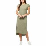 Jessica Simpson Dresses | Jessica Simpson Womens Dress Midi Cap Sleeves Soft | Color: Green | Size: S