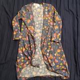 Lularoe Shirts & Tops | Lularoe Sariah Sweater For Girls | Color: Blue/Gray | Size: 2tg