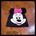 Disney Accessories | Disney Minnie Mouse Winter Hat | Color: Black/Pink | Size: Osg