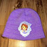 Disney Accessories | 3/$15 Youth Disney Beanie Hat Princess | Color: Purple | Size: One Size Fits Most (Youth)