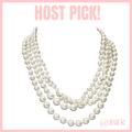 J. Crew Jewelry | J. Crew Pearl Layered Necklace | Color: White | Size: Os