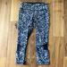 Lululemon Athletica Pants & Jumpsuits | Lulu Lemon Floral Print Yoga Pant By | Color: Pink/Purple | Size: 4