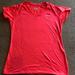 Under Armour Tops | Bright Orange Under Armour V-Neck Short Sleeve | Color: Orange/Pink | Size: M